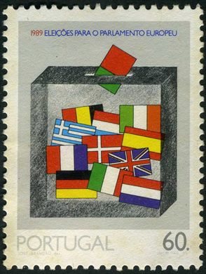 Portugal - 1989 - Eleicoes Parlamento Europeu - 60Esc