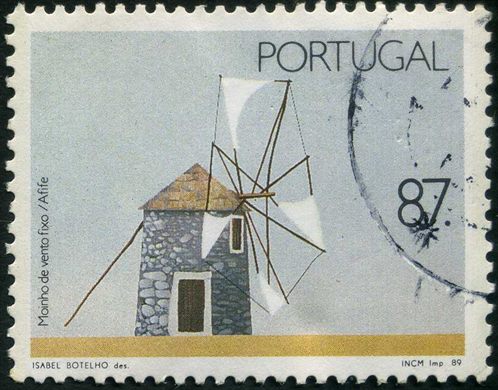 Portugal - 1989 - Moinhos de Vento Fixo Afife - 87Esc00