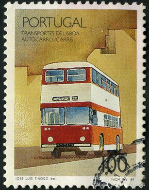 Portugal - 1989 - Transportes de Lisboa Autocarro Carris - 100 00