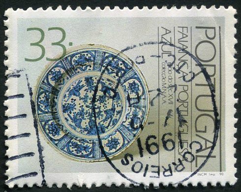 Portugal - 1990 - Faianca Portuguesa Sec XVII Azul - 33Esc00