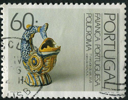 Portugal - 1990 - Faianca Portuguesa Sec XVII Policroma - 60Esc00