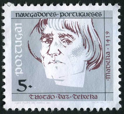 Portugal - 1990 - Navegadores Portugueses Tristao Vaz Teixeira - 5Esc00