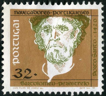 Portugal - 1990 - Navegadores Portugueses Bartolomeu Perestrelo - 32Esc00