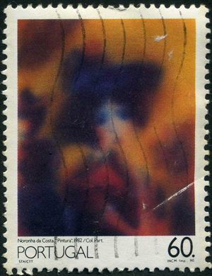 Portugal - 1990 - Pintura Portuguesa Seculo XX - Noronha da Costa Pintura - 60Esc