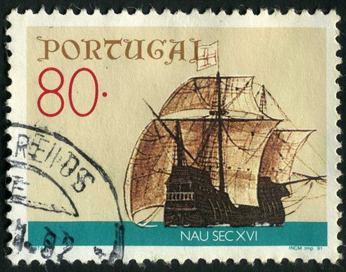 Portugal - 1991 - Naus Seculo XVI - 80Esc00