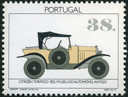 Portugal - 1992 - Museu do Automovel Antigo - Citroen Torpedo 1922 - 38Esc00