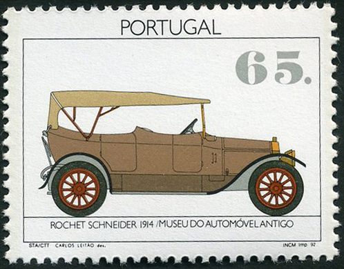 Portugal - 1992 - Museu do Automovel Antigo - Rochet Schneider 1914 - 65Esc00
