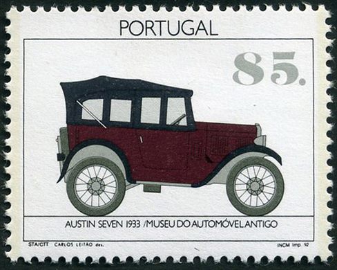 Portugal - 1992 - Museu do Automovel Antigo - Austin Seven 1933 - 85Esc00