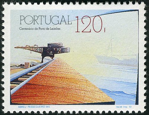 Portugal - 1992 - Centenario do Porto de Leixoes - 120Esc