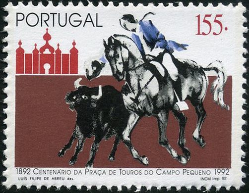 Portugal - 1992 - Centenario da Praca de Touros do Campo Pequeno - 155Esc