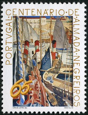 Portugal - 1993 - Centenario de Almada Negreiros - 65Esc