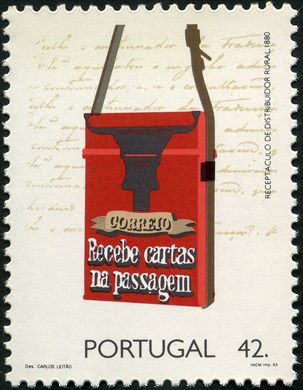 Portugal - 1993 - Marcos e Caixas de Correio - 42 00