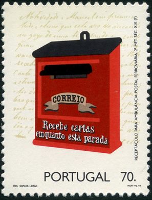 Portugal - 1993 - Marcos e Caixas de Correio - 70 00