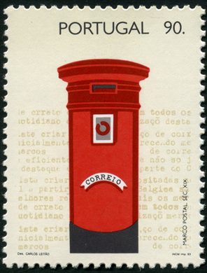 Portugal - 1993 - Marcos e Caixas de Correio - 90 00
