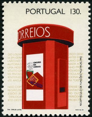 Portugal - 1993 - Marcos e Caixas de Correio - 130 00