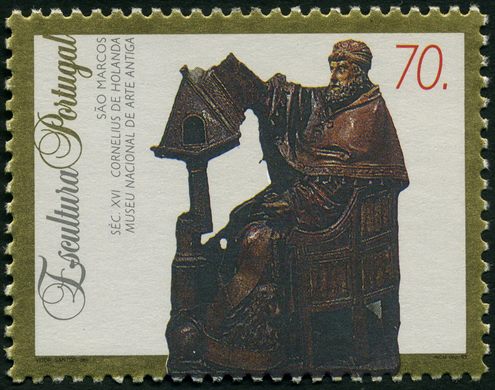 Portugal - 1993 - Escultura Portuguesa - Sao Marcos Sec XVI - 70 00Esc