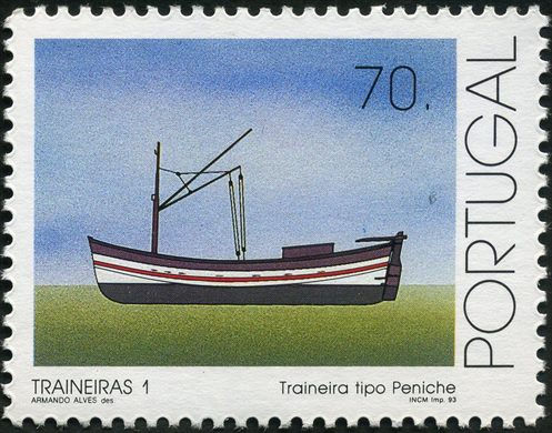 Portugal - 1993 - Traineiras 1 Traineira tipo Peniche - 70 00