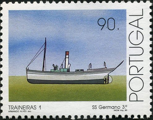 Portugal - 1993 - Traineiras 1 SS Germano 3 - 90 00
