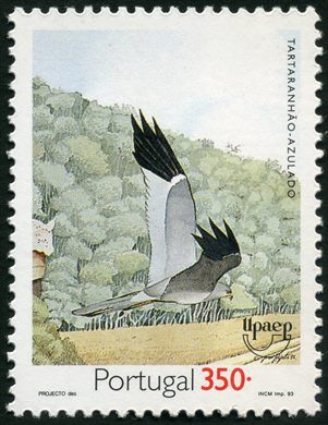 Portugal - 1993 - UPAEP Tartaranhao Azulado - 350Esc