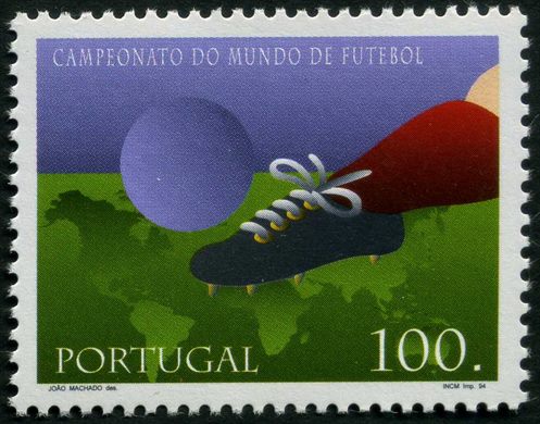 Portugal - 1994 - Campeonato do Mundo de Futebol - 100Esc