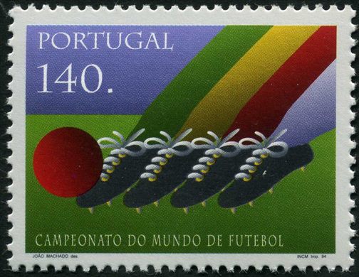Portugal - 1994 - Campeonato do Mundo de Futebol - 140Esc