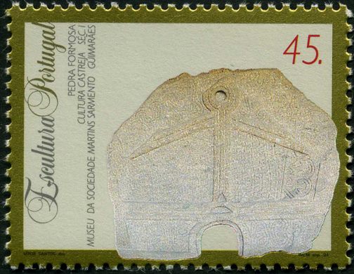 Portugal - 1994 - Escultura - Pedra Formosa Cultura Castreja - 45 00Esc