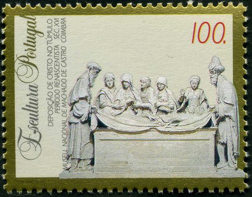 Portugal - 1994 - Escultura - Deposicao de Cristo Renascentista- 100 00Esc