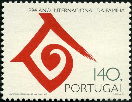 Portugal - 1994 - Ano Internacional da Familia - 140Esc