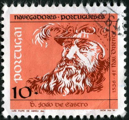 Portugal - 1994 - Navegadores Portugueses D Joao de Castro - 10Esc00