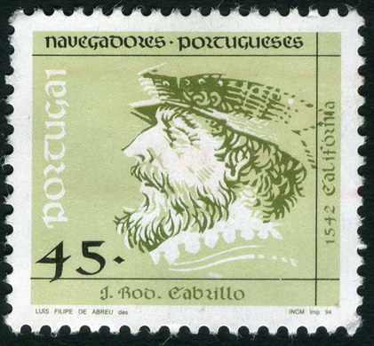 Portugal - 1994 - Navegadores Portugueses Joao Rodrigues Cabrilho - 45Esc00