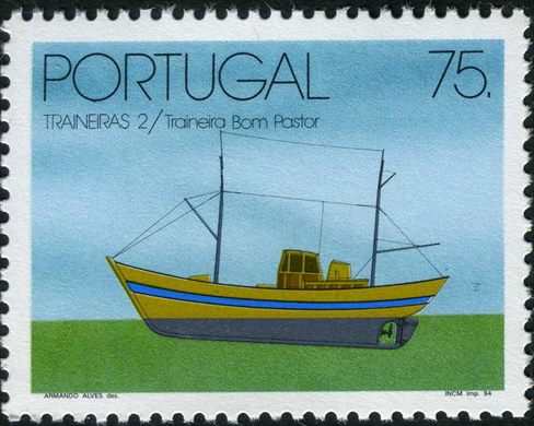 Portugal - 1994 - Traineiras 2 Traineira Bom Pastor - 75 00