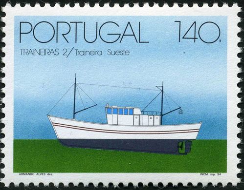 Portugal - 1994 - Traineiras 2 Traineira Sueste - 140 00