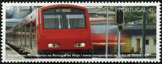 Portugal - 1994 - Transportes Ferroviarios Linha de Sintra CP - 45 00