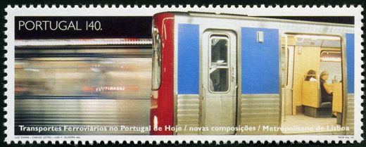 Portugal - 1994 - Transportes Ferroviarios Metropolitano de Lisboa - 140 00