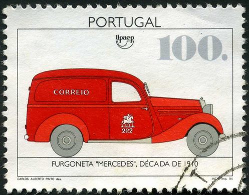 Portugal - 1994 - UPAEP Furgoneta Mercedes - 100Esc