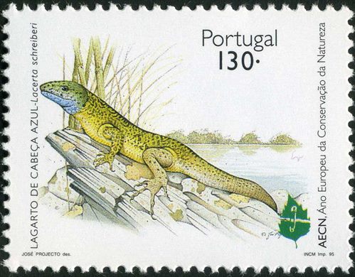 Portugal - 1995 - Ano Europeu Conservacao Natureza - 130Esc