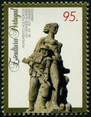 Portugal - 1995 - Escultura - Monumento Mortos Grande Guerra Ruy Gameiro - 95 00Esc