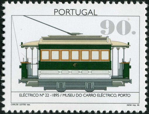 Portugal - 1995 - Museu do Carro Electrico - Electrico N22 1895 - 90Esc00