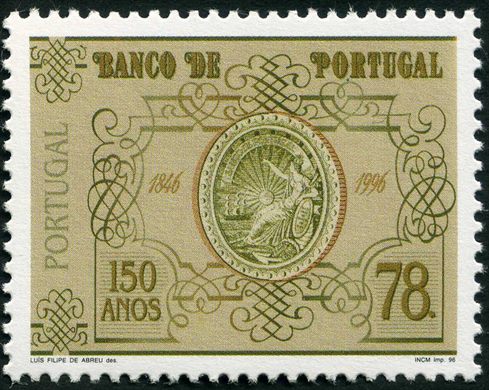Portugal - 1996 - Banco de Portugal 150 Anos - 78Esc