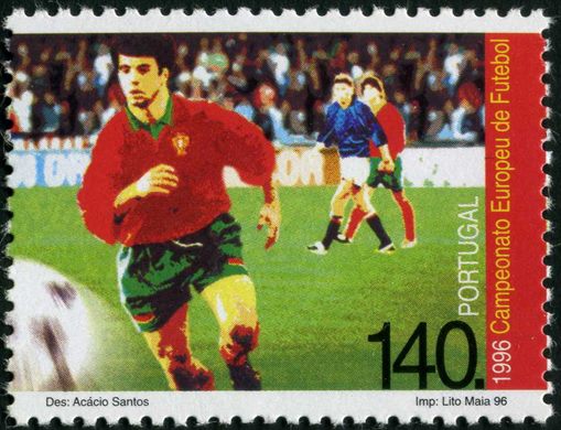 Portugal - 1996 - Campeonato Europeu de Futebol - 140Esc