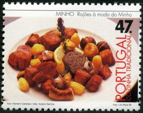 Portugal - 1996 - Cozinha Tradicional - Minho Rojoes - 47Esc