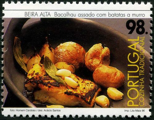 Portugal - 1996 - Cozinha Tradicional - Beira Alta Bacalhau Batatas Murro - 98Esc