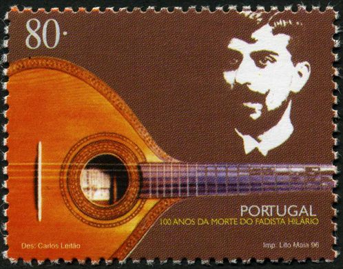 Portugal - 1996 - 100 Anos da Morte do Fadista Hilario - 80Esc