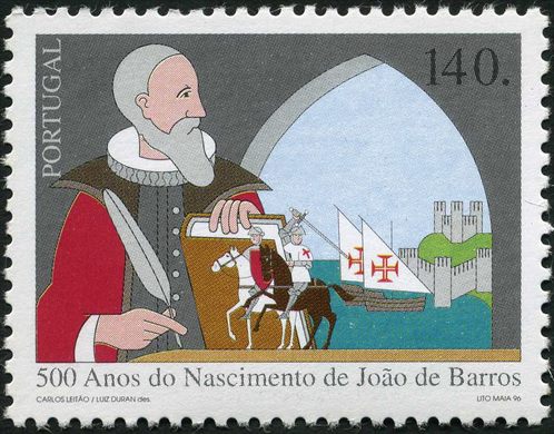 Portugal - 1996 - Joao de Barros 500 Anos - 140Esc