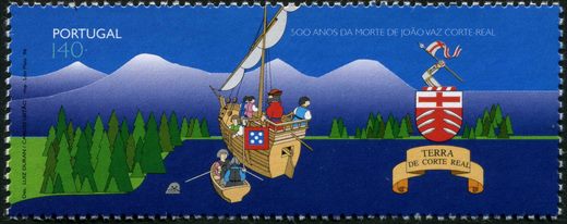 Portugal - 1996 - Joao Vaz Corte-Real 500 Anos - 140Esc