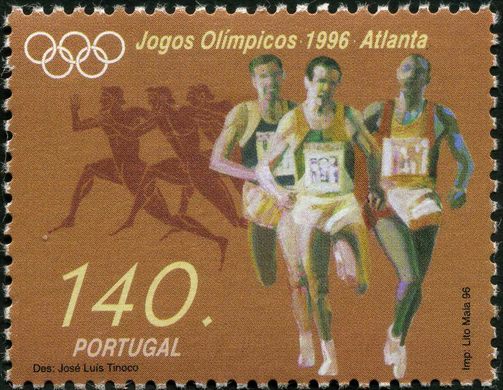 Portugal - 1996 - Jogos Olimpicos Atlanta Atletismo - 140Esc00