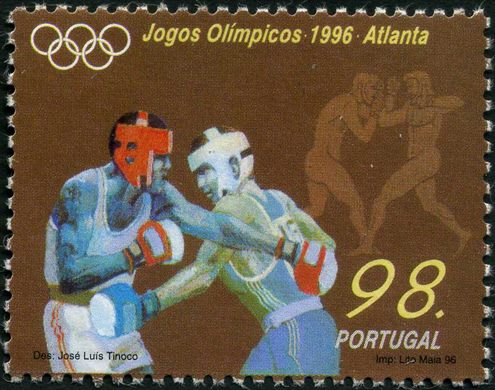 Portugal - 1996 - Jogos Olimpicos Atlanta Boxe - 98Esc00