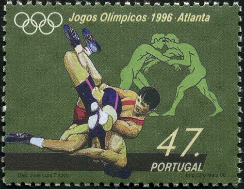Portugal - 1996 - Jogos Olimpicos Atlanta Luta - 47Esc00