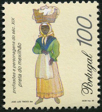 Portugal - 1996 - Profissoes e Personagens do Seculo XIX - 100Esc