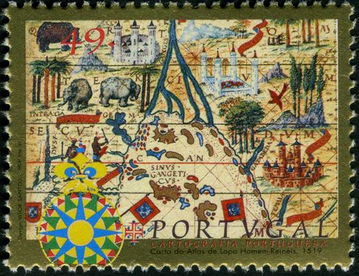 Portugal - 1997 - Cartografia Portuguesa - Atlas de Lopo Homem Reineis - 49Esc